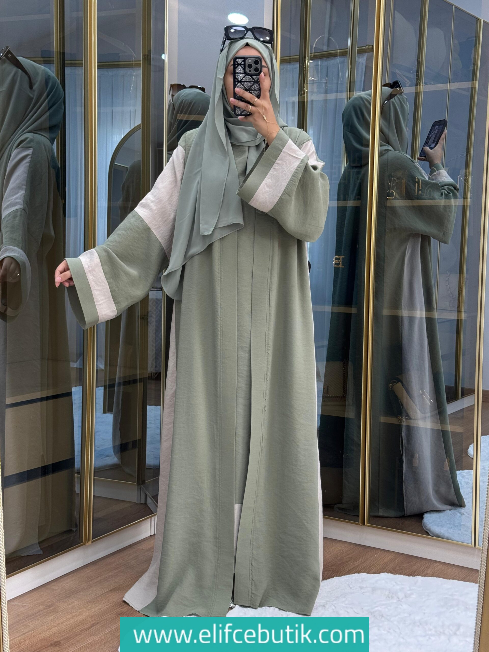 Royal abaya takim - Görsel 6