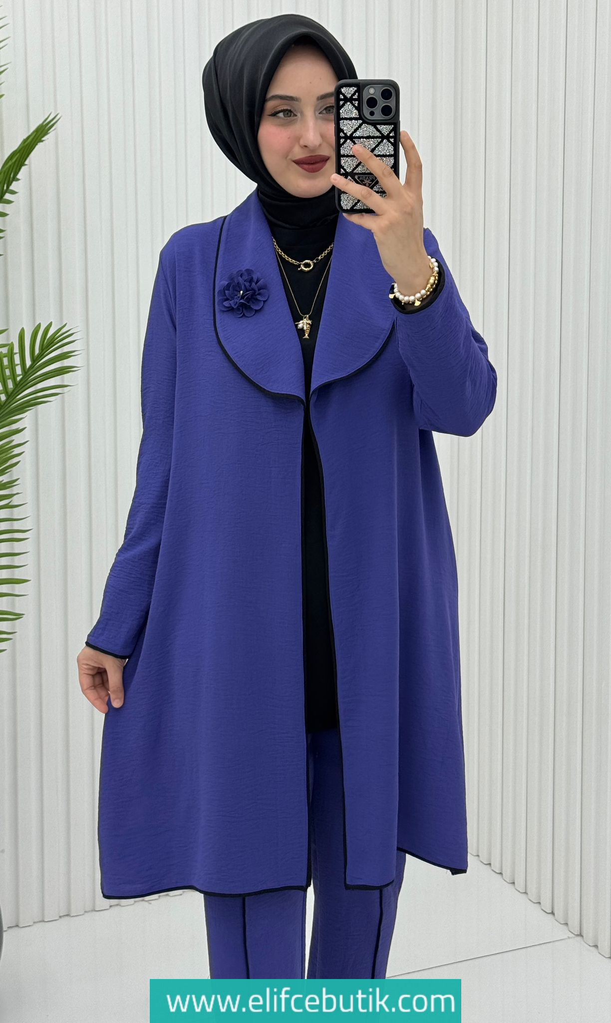 Ayrobin kumaş İkra üçlü takım - Görsel 10