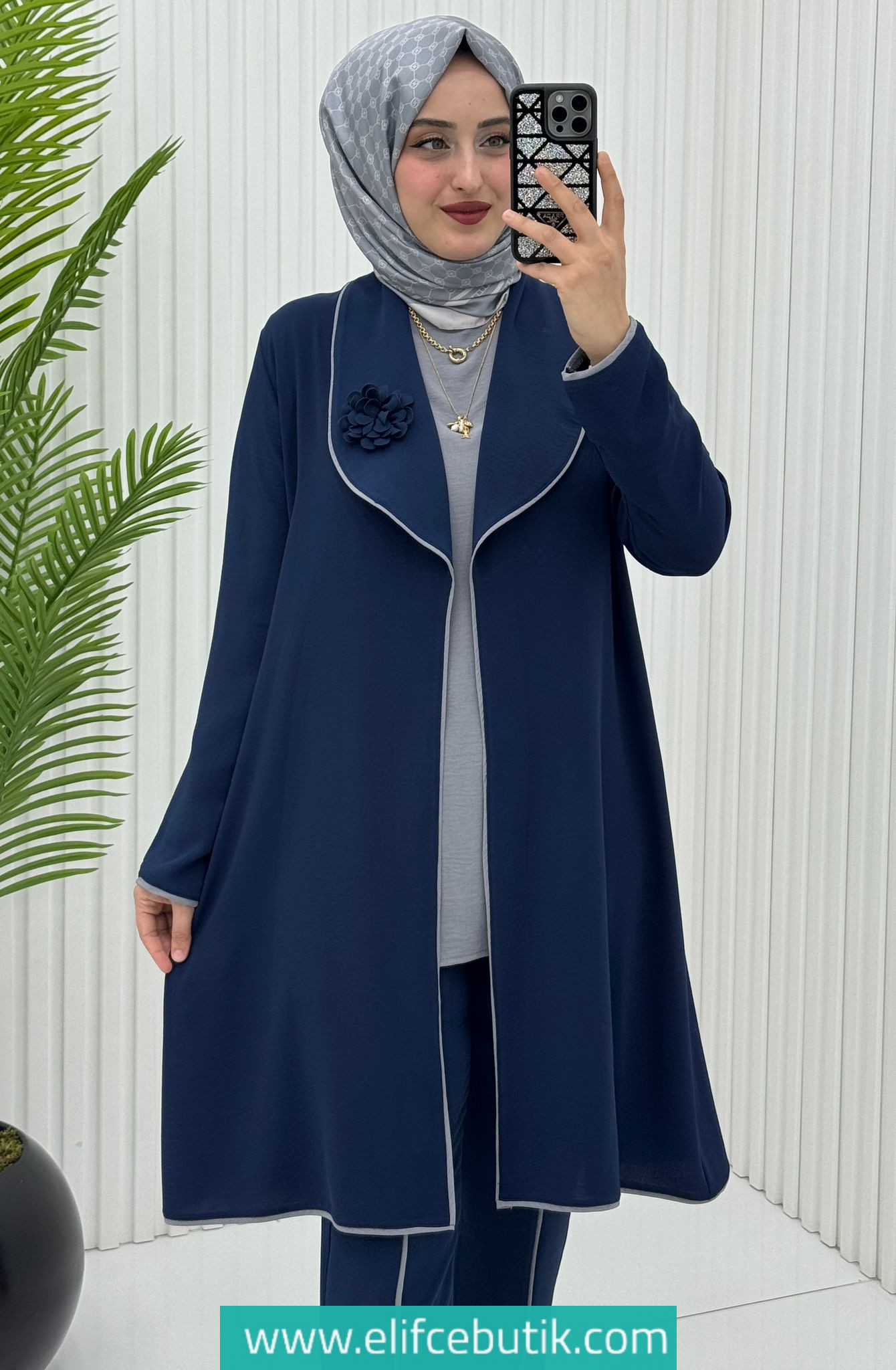 Ayrobin kumaş İkra üçlü takım - Görsel 5