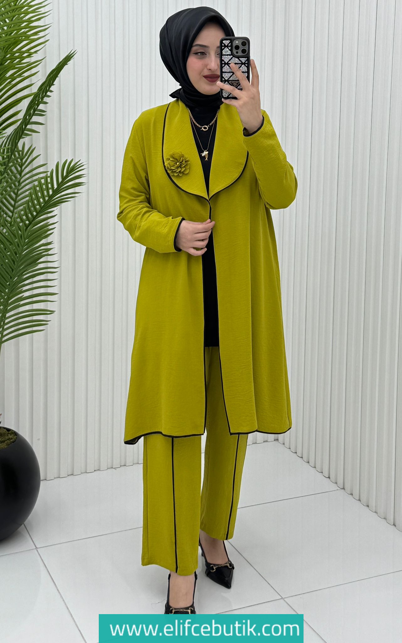 Ayrobin kumaş İkra üçlü takım - Görsel 7
