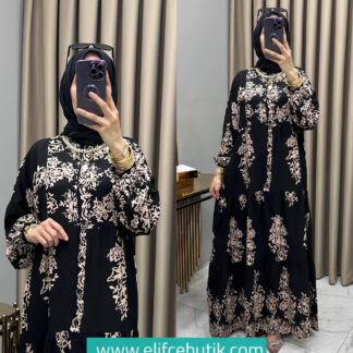 Viskon kumaş Hürrem elbise