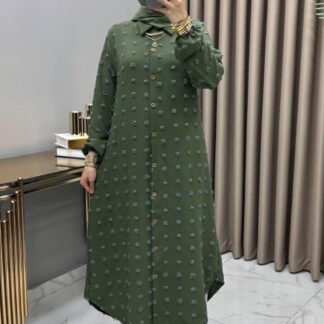 Ayrobin kumaş boncuk tunik