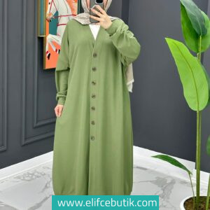 Giy çık uzun hırka