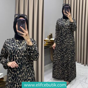 Bürümcük kumaş büyük beden elbise