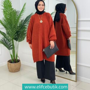 Balon kol Triko tunik