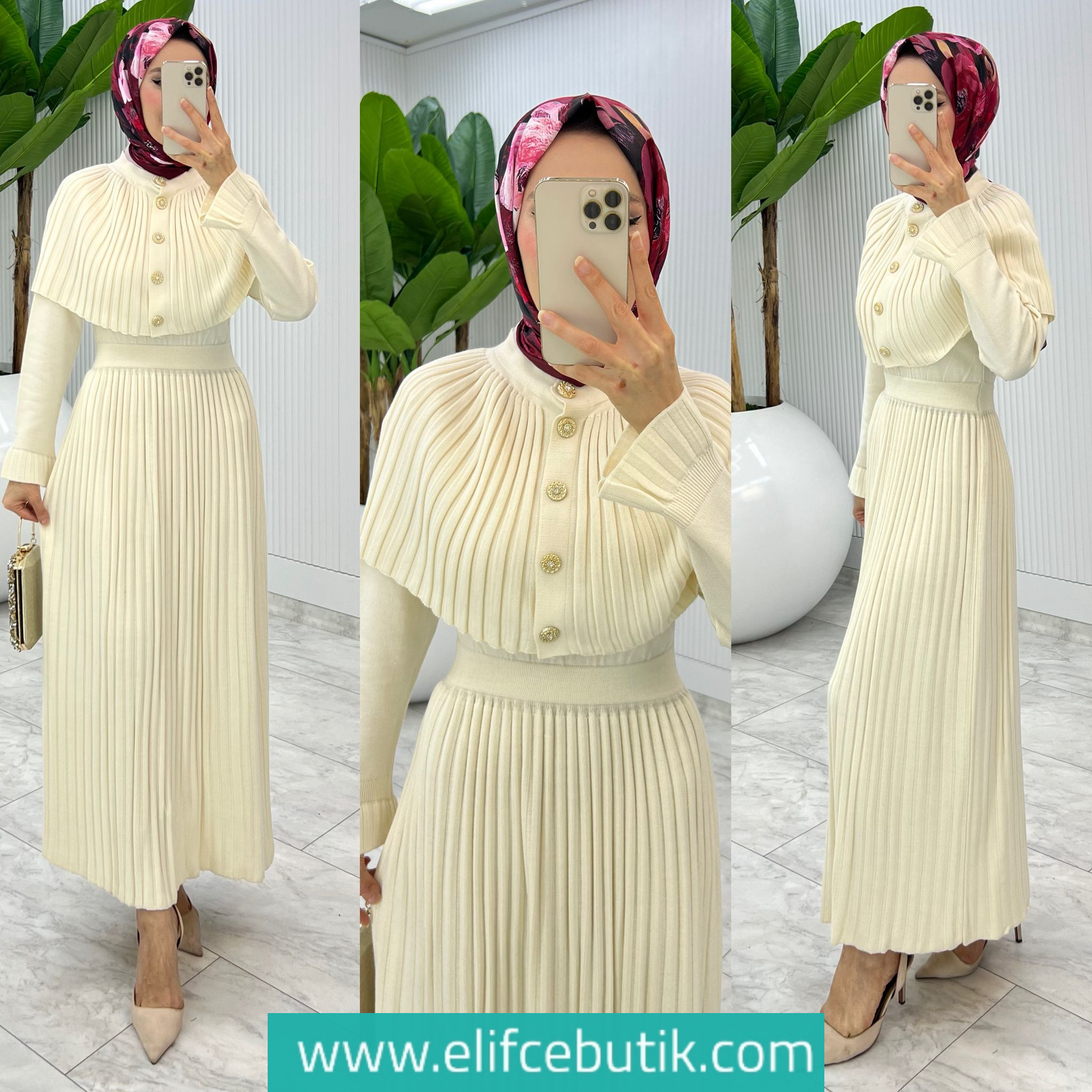 Sümeyye ikili Triko takim elbise - Görsel 6