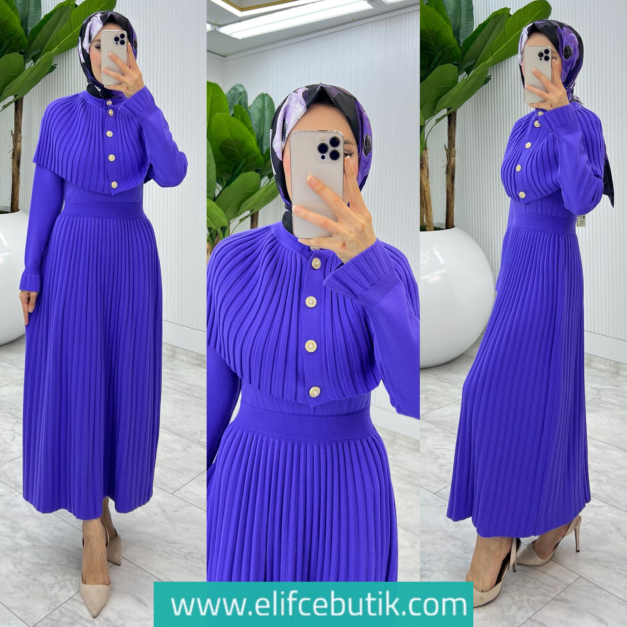 Sümeyye ikili Triko takim elbise - Görsel 7