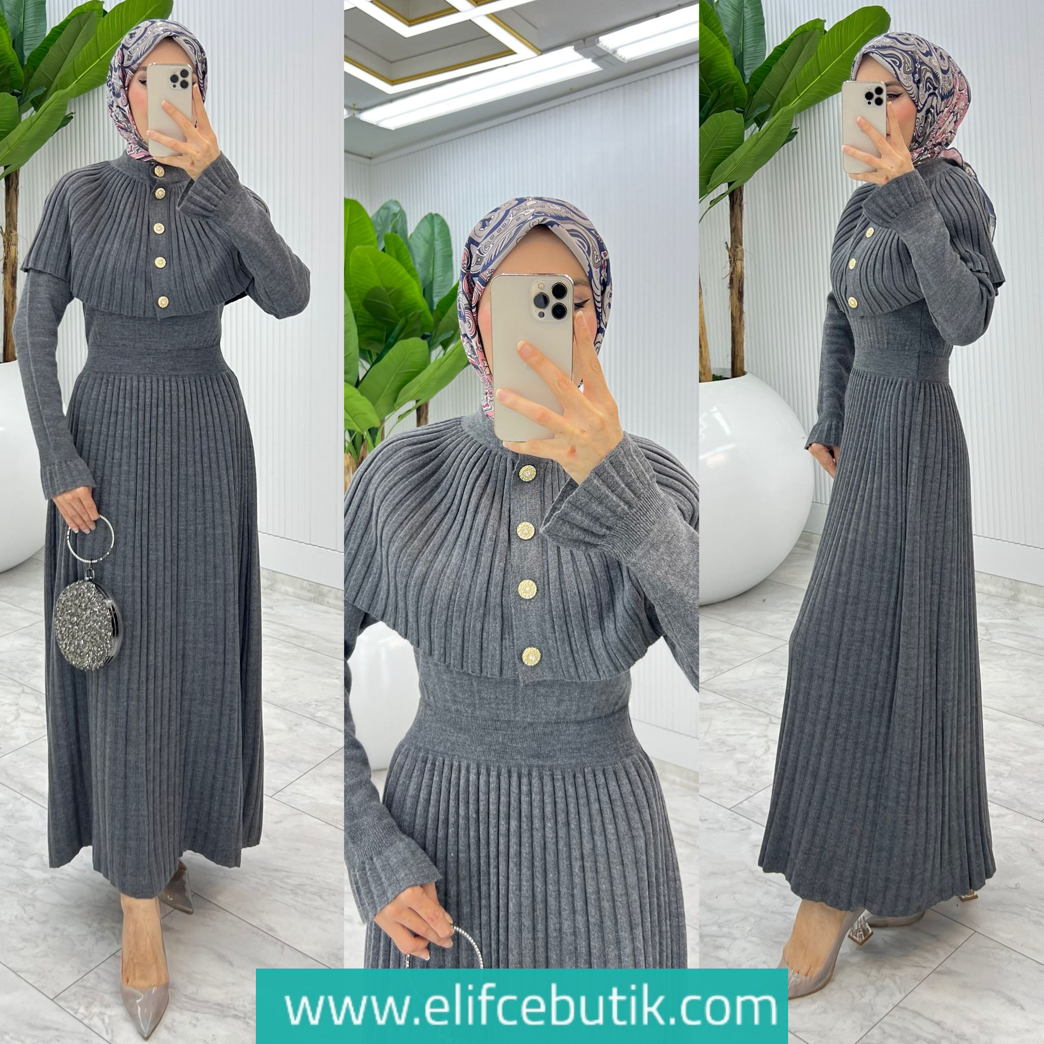 Sümeyye ikili Triko takim elbise - Görsel 8