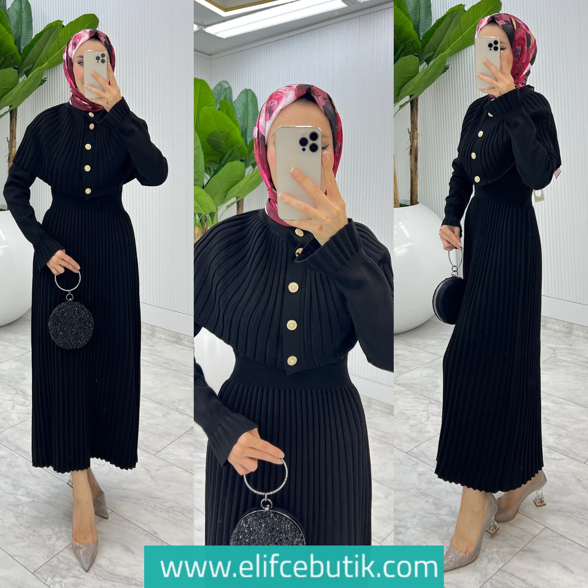 Sümeyye ikili Triko takim elbise - Görsel 4