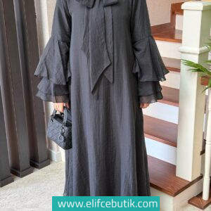 Bağlama Detaylı Zara Tensel Elbise