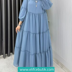 Şifon güzide elbise