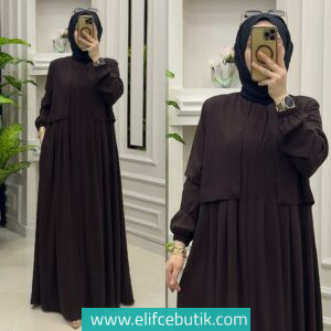 Medine İpeği Siyah Umre Ferace