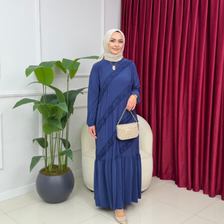 Sandy kumaş Selen elbise