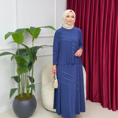 Sandy kumaş Gülben etekli takim