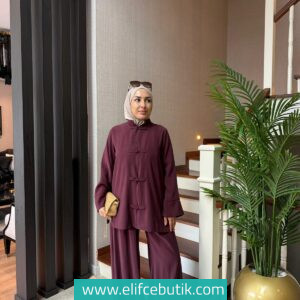 Lina Modal Cupra Organik Kumaşlı Takım