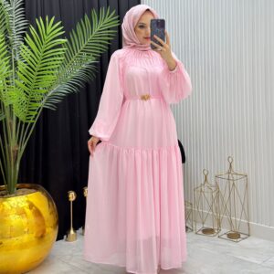 Yeni Sezon Şifon Lady Elbise