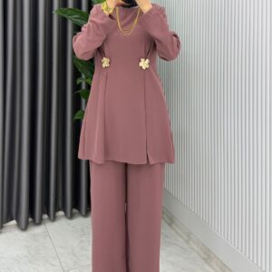 Premium Kardelen Zara Krep Takım