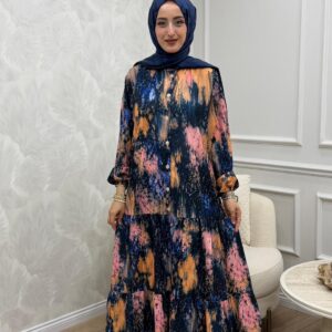 Sümbül İthal Jesika elbise
