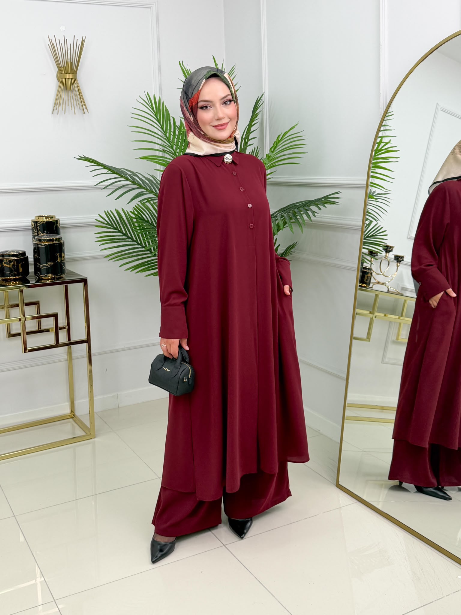 Süreyya Dubai İpeği İkili Takım - Görsel 18