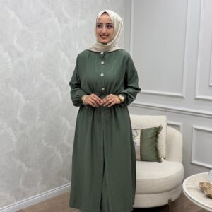Çilek Keten Tesettür İkili Takım